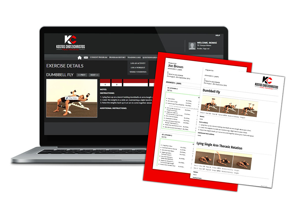 Kostas Chatzichristos - Coach - Online Training platform