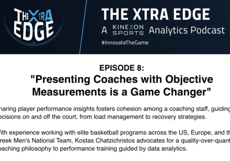 kinexon data podcast strength and conditioning coach